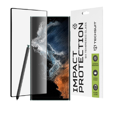 Techsuit - 111D Celoplošné / Celolepiace Sklo / 3D Zakrivený Displej - Samsung Galaxy S22 Ultra 5G - Čierna Techsuit - 111D Celoplošné / Celolepiace Sklo / 3D Zakrivený Displej - Samsung Galaxy S22 Ultra 5G - Čierna