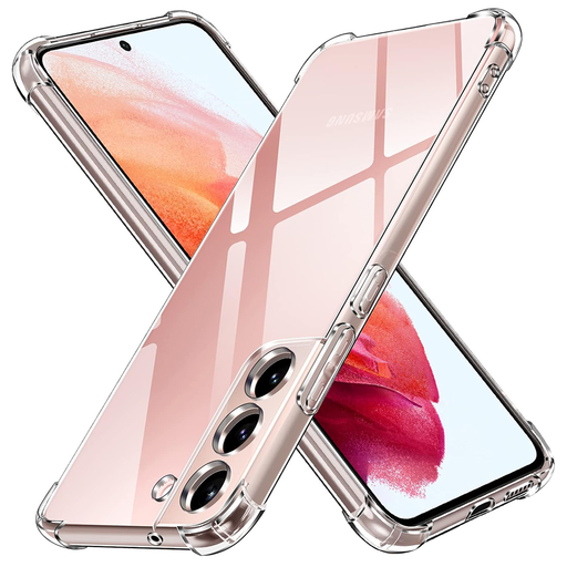 Techsuit - Ütésálló Átlátszó Szilikon - Samsung Galaxy S22 5G - Átlátszó tok Techsuit - Ütésálló Átlátszó Szilikon - Samsung Galaxy S22 5G - Átlátszó tok