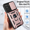  Techsuit - CamShield Sorozat - Samsung Galaxy S21 FE 5G - Rózsaarany tok - 2. kép