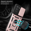  Techsuit - CamShield Sorozat - Samsung Galaxy S21 FE 5G - Rózsaarany tok - 3. kép
