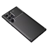  Techsuit - CarbonFiber - Samsung Galaxy S22 Ultra 5G - Fekete tok - 0. kép