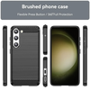  Techsuit - Szén Szilikon - Samsung Galaxy S23 Plus - Fekete tok - 0. kép