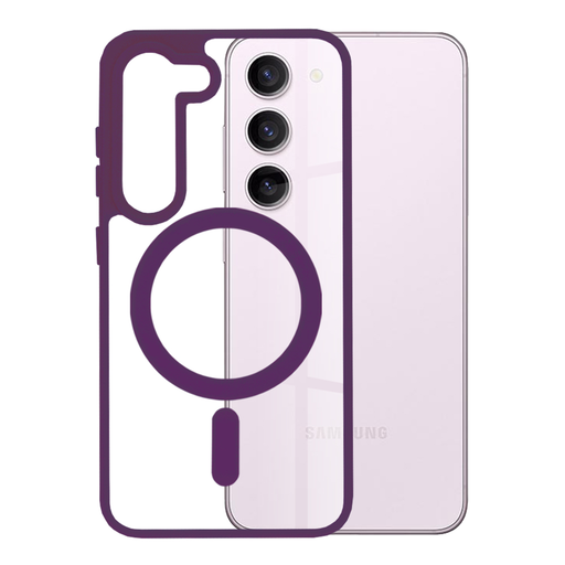 Techsuit - MagSafe Pro - Samsung Galaxy S23 - Lila tok Techsuit - MagSafe Pro - Samsung Galaxy S23 - Lila tok