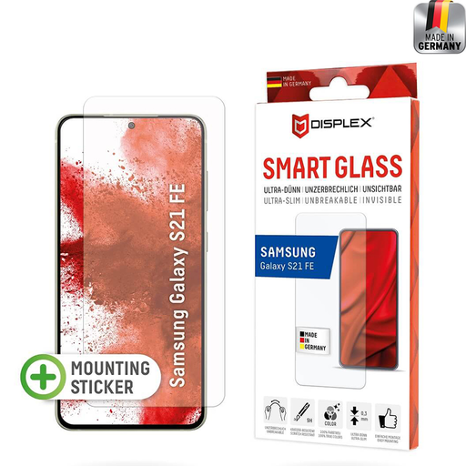  Displex - Prémium Smart FlexiGlass - Samsung Galaxy S21 FE 5G - Átlátszó