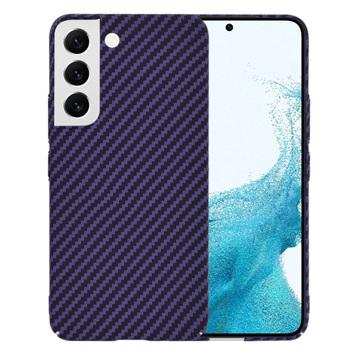 Techsuit - Carbonit Szálas Héj - Samsung Galaxy S22 5G - Lila tok Techsuit - Carbonit Szálas Héj - Samsung Galaxy S22 5G - Lila tok