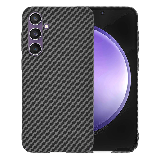 Techsuit - Carbonite Fiberhéj - Samsung Galaxy S23 FE - Fekete tok Techsuit - Carbonite Fiberhéj - Samsung Galaxy S23 FE - Fekete tok