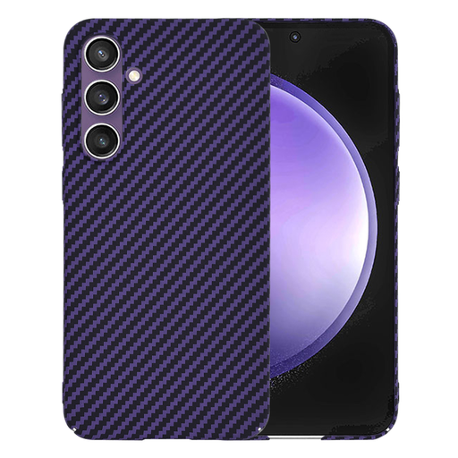 Techsuit - Karbonit Szálhéj - Samsung Galaxy S23 FE - Lila tok Techsuit - Karbonit Szálhéj - Samsung Galaxy S23 FE - Lila tok