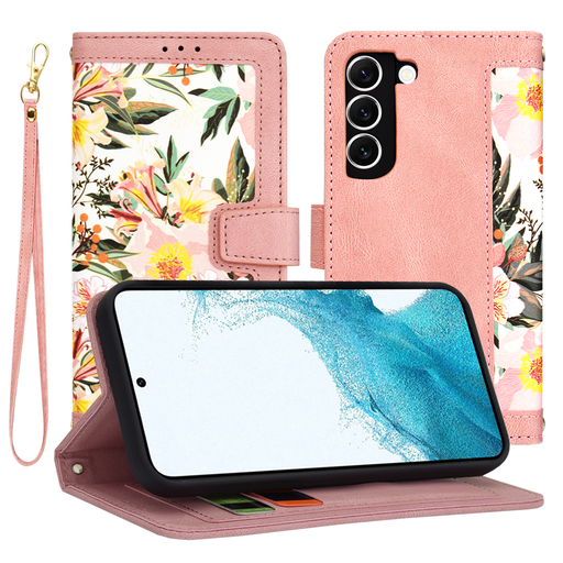 Techsuit - FlipCraft - Samsung Galaxy S22 5G - Szívszerelmes Rózsaszín tok Techsuit - FlipCraft - Samsung Galaxy S22 5G - Szívszerelmes Rózsaszín tok