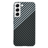  Techsuit - Szénszálas Borítás - Samsung Galaxy S22 5G - Lopakodó Szürke tok - 3. kép