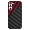  Techsuit - Carbonite FiberShell - Samsung Galaxy S23 Plus - Piros Vortex tok - 1. kép