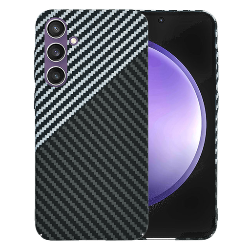 Techsuit - Karbonit Szálas Borítás - Samsung Galaxy S23 FE - Lopakodó Szürke tok Techsuit - Karbonit Szálas Borítás - Samsung Galaxy S23 FE - Lopakodó Szürke tok