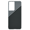  Techsuit - Karbonit Szálhéj - Samsung Galaxy S21 Ultra 5G - Lopakodó Szürke tok - 2. kép