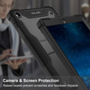  Techsuit - Masszív TabShell + Képernyővédő - iPad 9.7 (2017 / 2018) - Fekete tok - 2. kép