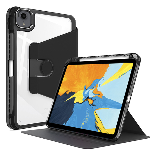 Techsuit - Kristálytiszta Védőtok - iPad Pro 11 (2018 / 2020 / 2021 / 2022) - Fekete tok Techsuit - Kristálytiszta Védőtok - iPad Pro 11 (2018 / 2020 / 2021 / 2022) - Fekete tok