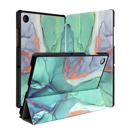 Techsuit - FoldPro - Samsung Galaxy Tab A8 10.5 (2021) - Zöld Idő tok Techsuit - FoldPro - Samsung Galaxy Tab A8 10.5 (2021) - Zöld Idő tok