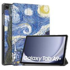  Techsuit - FoldPro - Samsung Galaxy Tab A9 Plus - Csillagos Éj tok