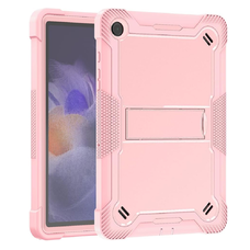  Techsuit - Strapabíró TabShell + Képernyővédő - Samsung Galaxy Tab A9 Plus - Rózsaarany tok