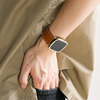  Ringke - Leather One Basic Bold - Apple Watch 1/2/3/4/5/6/7/8/9/10/SE/SE 2/Ultra/Ultra 2 (42/44/45/46/49mm) - Fekete - 4. kép