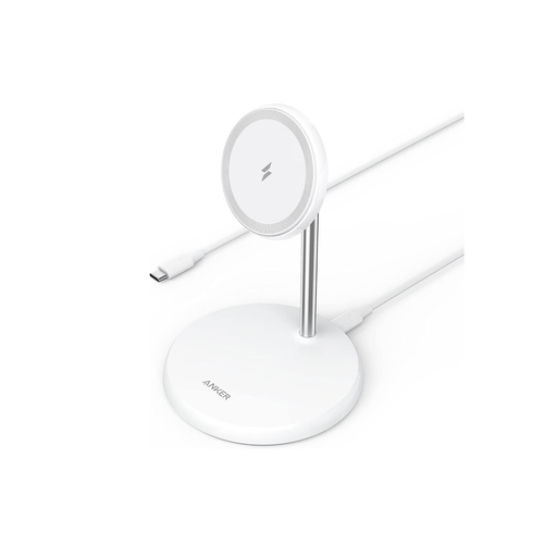Anker Magsafe Vezeték nélküli Töltő PowerWave Select 2 az 1-ben 18W Fehér