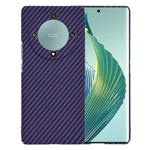 Techsuit - Karbonit Szálhéj - Honor Magic5 Lite - Lila tok Techsuit - Karbonit Szálhéj - Honor Magic5 Lite - Lila tok