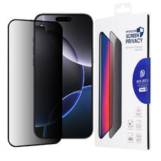  Dux Ducis - Fekete Privát Edzett Üveg - iPhone 16 Pro Max üvegfólia
