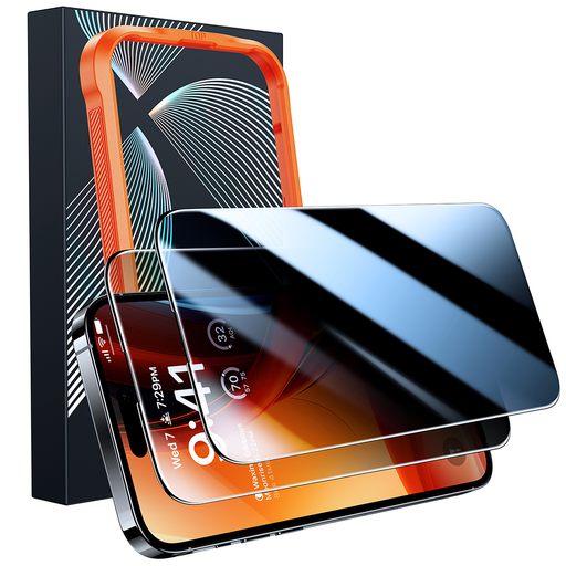 Torras - GlassGo Epic Privacy - iPhone 15 Pro Max - Fekete üvegfólia Torras - GlassGo Epic Privacy - iPhone 15 Pro Max - Fekete üvegfólia