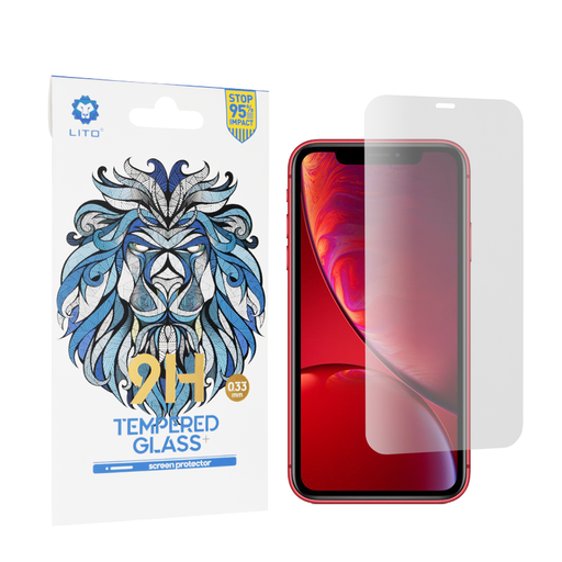  Lito - 2.5D Klasszikus Üveg - iPhone 11 / iPhone XR - Átlátszó üvegfólia