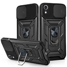  Techsuit - CamShield Sorozat - iPhone XR - Fekete tok