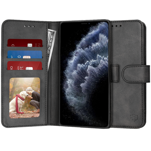Techsuit - Napló Könyv - iPhone 11 Pro Max - Fekete tok Techsuit - Napló Könyv - iPhone 11 Pro Max - Fekete tok