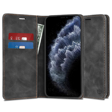  Techsuit - Kényelmes Borítás - iPhone 11 Pro Max - Fekete tok