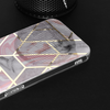  Techsuit - Márvány Széria - iPhone 15 Pro Max - Rózsaszín Hex tok - 3. kép