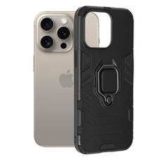  Techsuit - Szilikon Védőtok - iPhone 15 Pro Max - Fekete tok