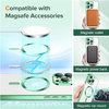  Techsuit - Luxus kristály MagSafe tok - iPhone 15 Pro Max - Mély zöld - 2. kép