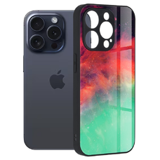  Techsuit - Glaze Series - iPhone 15 Pro - Lángoló Óceán tok