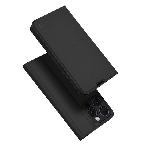 Techsuit - Magskin Könyv - iPhone 15 Pro - Fekete tok Techsuit - Magskin Könyv - iPhone 15 Pro - Fekete tok