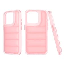  Techsuit - Hullám Pajzs - iPhone 15 Pro - Rózsaszín tok