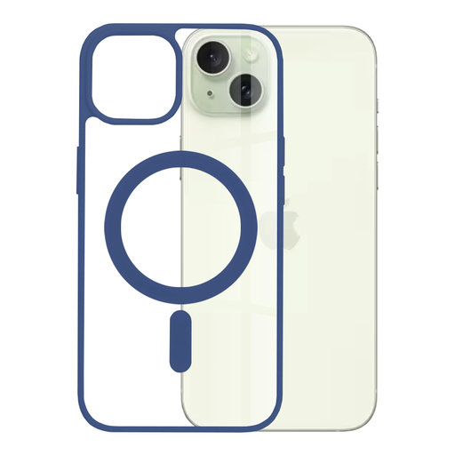 Techsuit - MagSafe Pro - iPhone 15 Plus - Kék tok Techsuit - MagSafe Pro - iPhone 15 Plus - Kék tok