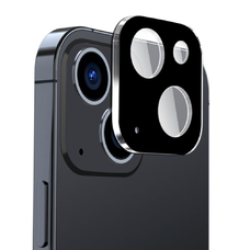  Techsuit - Teljes kameraüveg - iPhone 15 / iPhone 15 Plus - Fekete üvegfólia