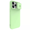  Nillkin - CamShield Silky MagSafe Szilikon - iPhone 15 Pro - Mentazöld tok - 3. kép