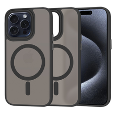  Techsuit - HaloFrost MagSafe Sorozat - iPhone 15 Pro - Fekete tok