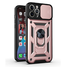  Techsuit - CamShield Sorozat - iPhone 11 Pro Max - Rózsaarany tok