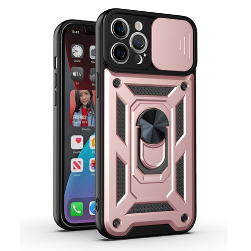 Techsuit - CamShield Sorozat - iPhone 11 Pro Max - Rózsaarany tok Techsuit - CamShield Sorozat - iPhone 11 Pro Max - Rózsaarany tok