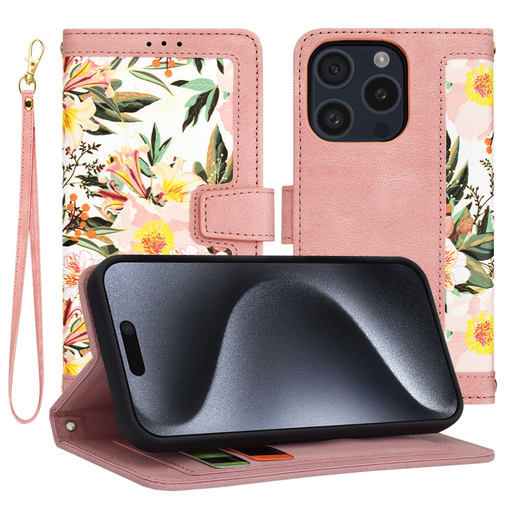 Techsuit - FlipCraft - iPhone 15 Pro - Szívszerelmes Rózsaszín tok Techsuit - FlipCraft - iPhone 15 Pro - Szívszerelmes Rózsaszín tok