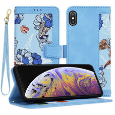  Techsuit - FlipCraft - iPhone XS Max - Élénk Kék tok