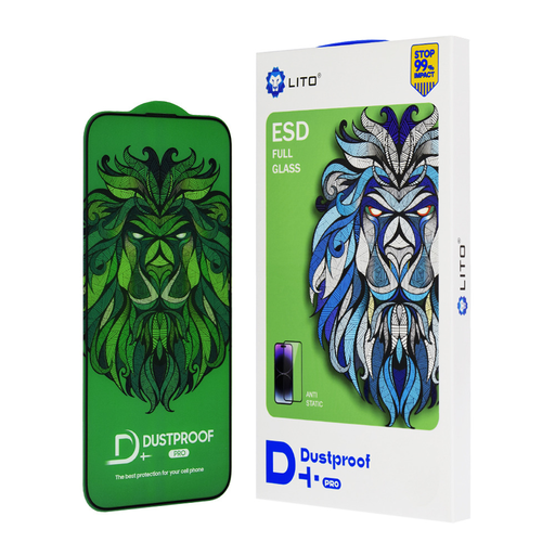 Lito - D+ Pro Porvédő - iPhone XR / iPhone 11 - Fekete üvegfólia Lito - D+ Pro Porvédő - iPhone XR / iPhone 11 - Fekete üvegfólia