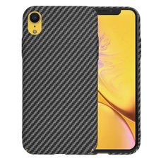  Techsuit - Carbonite FiberShell - iPhone XR - Fekete tok