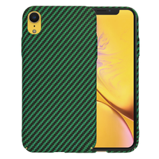  Techsuit - Carbonite FiberShell - iPhone XR - Zöld tok