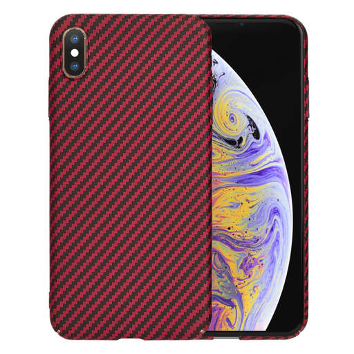 Techsuit - Karbonit Szálház - iPhone XS Max - Piros tok Techsuit - Karbonit Szálház - iPhone XS Max - Piros tok