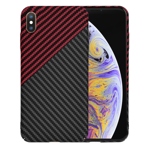 Techsuit - Karbonit Szálhéj - iPhone XS Max - Vörös Vortex tok Techsuit - Karbonit Szálhéj - iPhone XS Max - Vörös Vortex tok