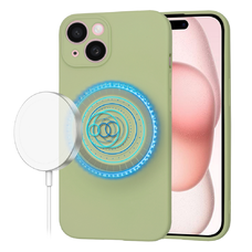  Techsuit - SoftFlex MagSafe - iPhone 15 - Matcha tok